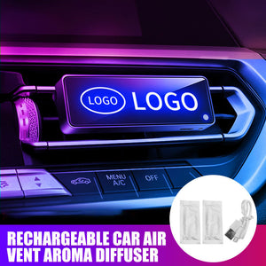 Rechargeable Car Air Vent Aroma Diffuser