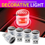 Load image into Gallery viewer, Mini USB LED Car Interior Atmosphere Decorative Light
