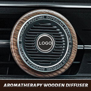 Car Aromatherapy Pendant + Wooden Diffuser